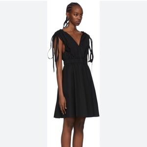 NWT 795$ Red Valentino black mini dress size 36